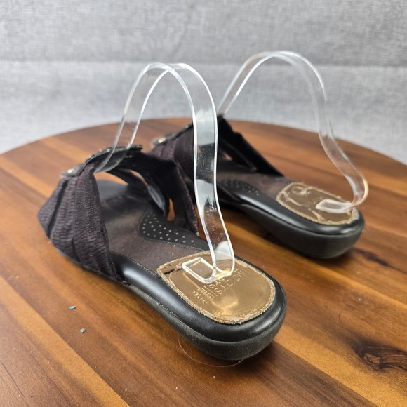 Mootsies Tootsies Women's Brown Multi Strap Slide Sandals SZ 9.5 Casual Shoes - Picture 11 of 13